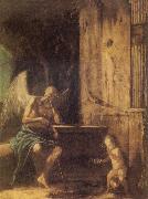 Johann Heinrich Schonfeldt Il Tempo oil painting reproduction